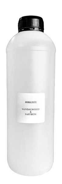 Рефіл PRO / Наповнювач для аромадифузору Aromalovers Sandalwood & Saffron 1000 мл + палички 50шт ARL2300000036 фото