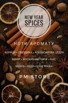 Аромат для свічок NEW YEAR SPICES 10г 2549733339 фото